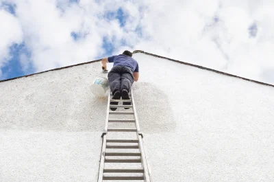 Peinture extérieure à Soyans — façades et ravalement